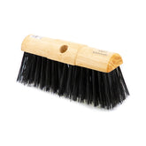 Newman and Cole 13" Synthetic Saddle Broom Head with Hole